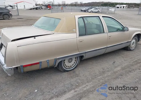 1996 Cadillac Fleetwood Brougham from USA, damaged, VIN 1G6DW52P8TR707325